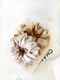 *Boston* The Luxe Satin Scrunchie - Dark Gold/Bronze