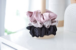 *Luna* The Luxe Satin Scrunchie - Champagne