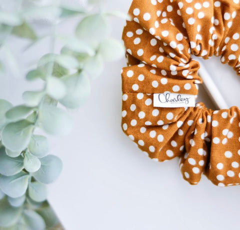 Snow Leopard Scrunchie – Charley Melbourne