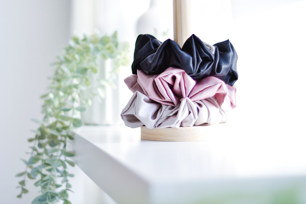 The Luxe Satin Scrunchies – Charley Melbourne